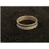 Image 2 : PLATINUM BAND STYLE WEDDING OR DRESS RING, MADE OF 95% PURITY PLATINUM 4.64MM WIDE, DECORATED WITH