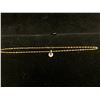 Image 2 : 18KT YELLOW GOLD HERRING BONE ROPE STYLE CHAIN, WEIGHS 1.80G, 42CM LONG AND CONSISTS OF 1.50MM WIDE