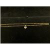 Image 2 : 18KT YELLOW GOLD HERRING BONE ROPE STYLE CHAIN, WEIGHS 1.80G, 42CM LONG AND CONSISTS OF 1.50MM WIDE