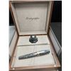 Image 3 : MONTEGRAPPA EXTRA OTTO 609/888 FOUNTAIN PEN WITH CASE AND INK