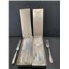 Image 1 : CHRISTOFLE PARIS STERLING SILVER KNIVES AND FORKS, SET OF 8 EACH