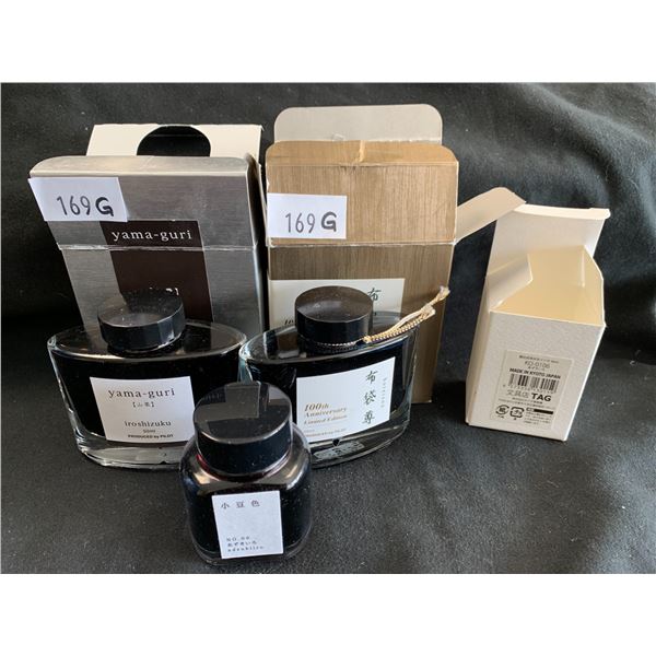 3 BOTTLES OF INK, INC. IROSHIZUKU, HOTEISON, & KYONOOTO