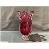 Image 1 : ART GLASS VASE 10"