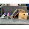 Image 1 : BOX OF ASSORTED HIGH END TIES INCLUDING; VALENTINO, GIORGIO ARMANI, VERSACE, LUCIANO BARBERA & MORE