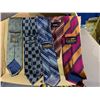 Image 3 : BOX OF ASSORTED HIGH END TIES INCLUDING; VALENTINO, GIORGIO ARMANI, VERSACE, LUCIANO BARBERA & MORE