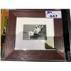 Image 1 : FRAMED B&W PHOTOGRAPH BY DAVIES TITLED "KOSTAS" 13.5" X 12"