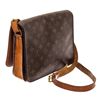 Image 3 : Louis Vuitton Brown Monogram Cartouchiere GM Messenger Bag