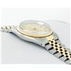 Image 3 : Rolex Mens 2T 14K Yellow Gold And Stainless Steel Champagne Index Datejust
