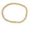Image 4 : 9.47 ctw Diamond Tennis Bracelet - 14KT Yellow Gold