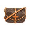 Image 1 : Louis Vuitton Brown Monogram Canvas Saumur 30 Shoulder Bag