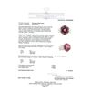 Image 6 : 17.41 ctw Natural Rubellite and Diamond Ring - 18KT White Gold