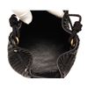 Image 6 : Saint Laurent YSL Black Canvas Fringe Bucket Bag