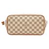 Image 4 : Louis Vuitton White Damier Azur Saleya PM Shoulder Bag