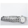 Image 7 : Rolex Ladies Quickset Stainless Steel Silver Index 18K White Gold Diamond & Sapp
