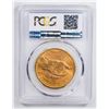 Image 2 : 1908 $20 No Motto Double Eagle Gold Coin PCGS MS63