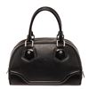 Image 1 : Louis Vuitton Black Epi Leather Bowling Montaigne PM Satchel Bag