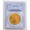 Image 1 : 1927 $20 Double Eagle Gold Coin PCGS MS63