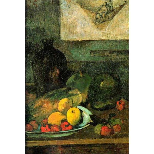 Paul Gauguin - Still Life in Front of a Stich