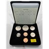 Image 1 : 1977 Canadian RCM Double Penny Specimen Set