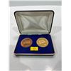 Image 1 : Pair of 1967 Canada Confederation Victoria & Queen Elizabeth II Medals