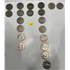Image 1 : 20 post 1967 Canadian Dollar Coins