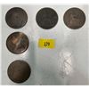 Image 3 : Collection of Queen Victoria Great Britian Penny's from 1861-1879