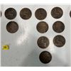 Image 3 : Collection of Queen Victoria Great Britian Penny's from 1880-1901