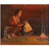 Image 1 : Lone Wolf, oil on canvas