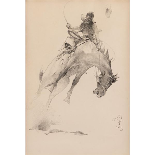 W. Herbert Dunton, lithograph
