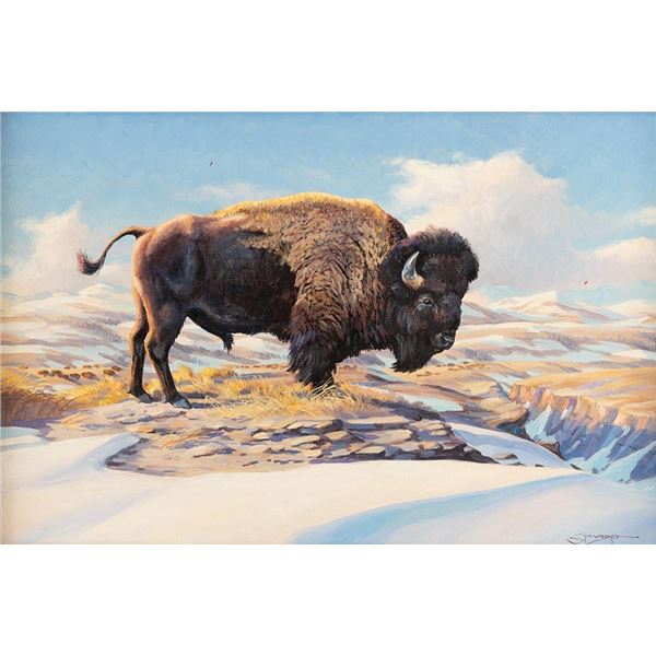 Elmer Sprunger, oil on canvas
