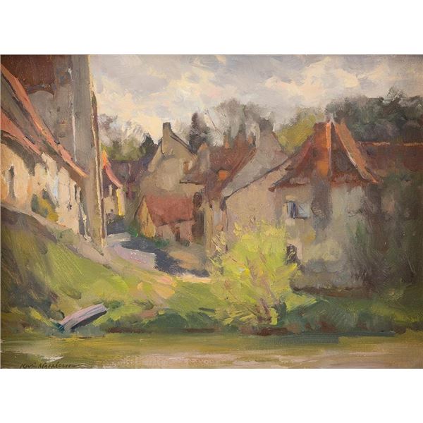 Kevin Macpherson, two oils
