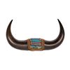Image 1 : Beaded Buffalo Horns