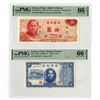 Image 1 : Bank of Taiwan, 1935 to 1976, Issued Banknote Pair