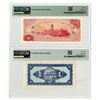 Image 2 : Bank of Taiwan, 1935 to 1976, Issued Banknote Pair