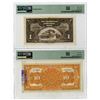 Image 2 : Provincial Bank of Kwangtung Province & Kwangtung Provincial Bank, 1918-31, Pair of Issued Banknotes