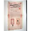 Image 1 : Chinese Imperial Railway - Shanghai-Nanking Railway, 1907, £100 Sterling I/U Bond