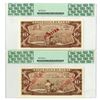 Image 2 : National Bank of Cuba, 1983-86, Specimen Banknote Pair