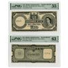 Image 1 : Government of Fiji, ND (1957-65), 10 Pounds, Front & Back Color Trial Progress Proof Pair