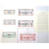 Image 1 : Kingdom of Hawaii, 1879 (Reprinted in 1995), ABNC Silver Certificate Banknote Souvenir Card Group