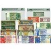 Image 1 : Hong Kong Assortment of Issued Banknotes from Various Issuers, ca.1940-2006