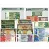 Image 1 : Hong Kong Assortment of Issued Banknotes from Various Issuers, ca.1940-2006