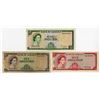 Image 1 : Bank of Jamaica, L.1960 (1964), Issued Banknote Trio.