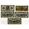 Image 1 : Mexico Banknote Assortment of Issued Notes, ca.1911 to 1913.