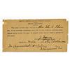 Image 1 : Mexican Central Railway Co. Ltd., 1904, Medical Department, Yellow Fever Pass