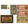 Image 1 : Russian & Ukrainian Assortment of Issued Banknotes, 1909 (1912-17)-1991