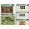 Image 1 : Treasury Small Change Notes & Government Credit Notes, 1915 to 1917, Assortment of Issued Banknotes