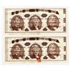 Image 1 : Giori Test Note, ND (ca. 1950 to 1970s) Jefferson Center, Pair of Notes