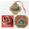 Image 1 : Coney Island, New York Horse Racing and Amusement Park Admission Badges, ND (c.1890 to 1910)