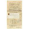 Image 2 : Civil War Naval Discharge Papers and Notarized Oath of Identity, 1864 For Claiming Prize Money from 