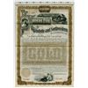 Image 1 : Kansas City, Wyandotte and Northwestern Railroad Co. 1889 $1000 Specimen Bond Rarity
